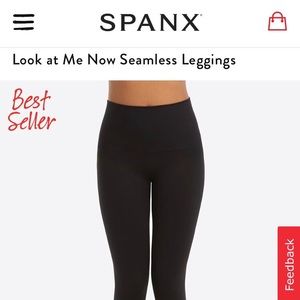SPANX Look at Me Now Seamless Leggings
